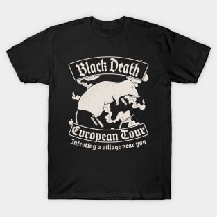 Funny Black Death European Tour T-Shirt